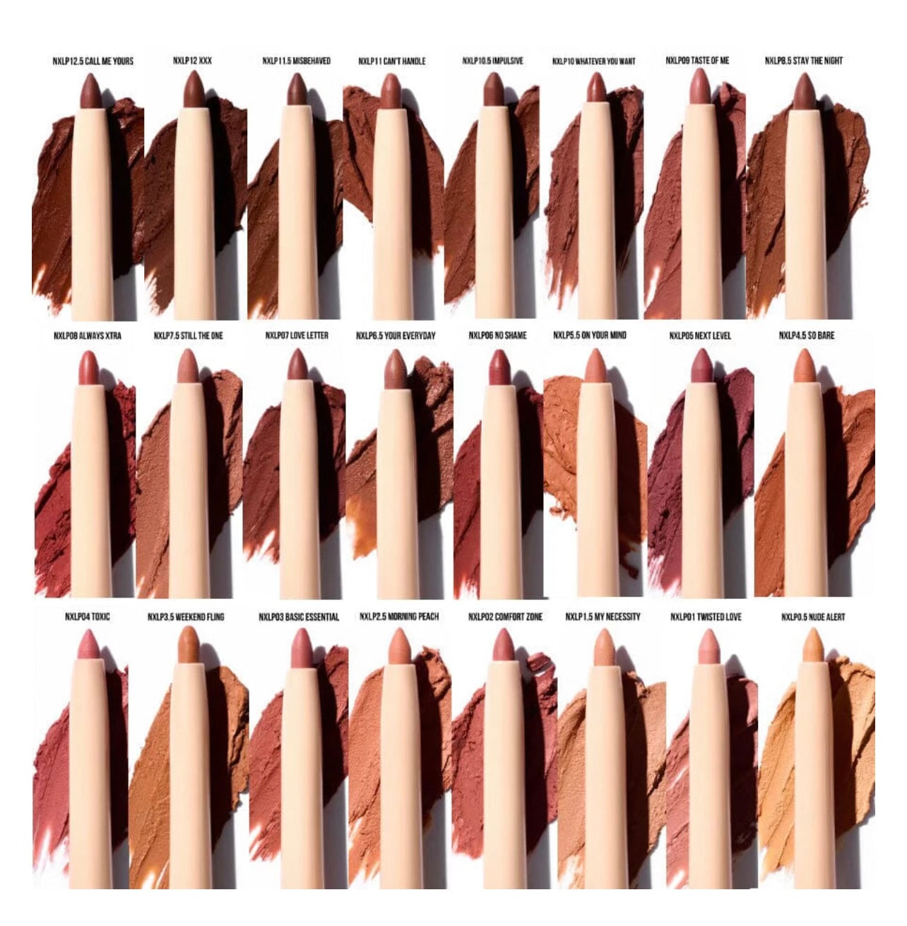 Beauty Creations Nude X Lip Pencils