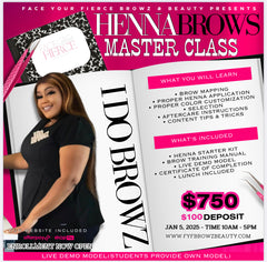 Henna Brows Master Class